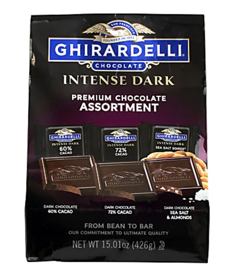 Chocolate Negro Mini Surtidos Ghirardelli 426 g