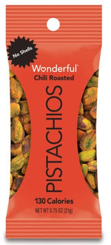 Pistachos Tostados con Ají sin Cáscara Wonderful 21 g