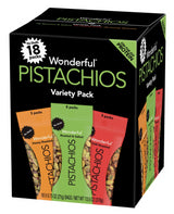 Pistachos sin Cáscara Variedades Wonderful 18 un x 21 g