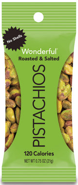 Pistachos sin Cáscara Variedades Wonderful 18 un x 21 g