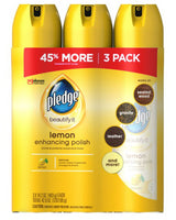 Limpiador en Spray Muebles Pledge 3 un x 403 g