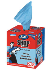 Toallas Azules Absorbentes de Taller Scott 200 un