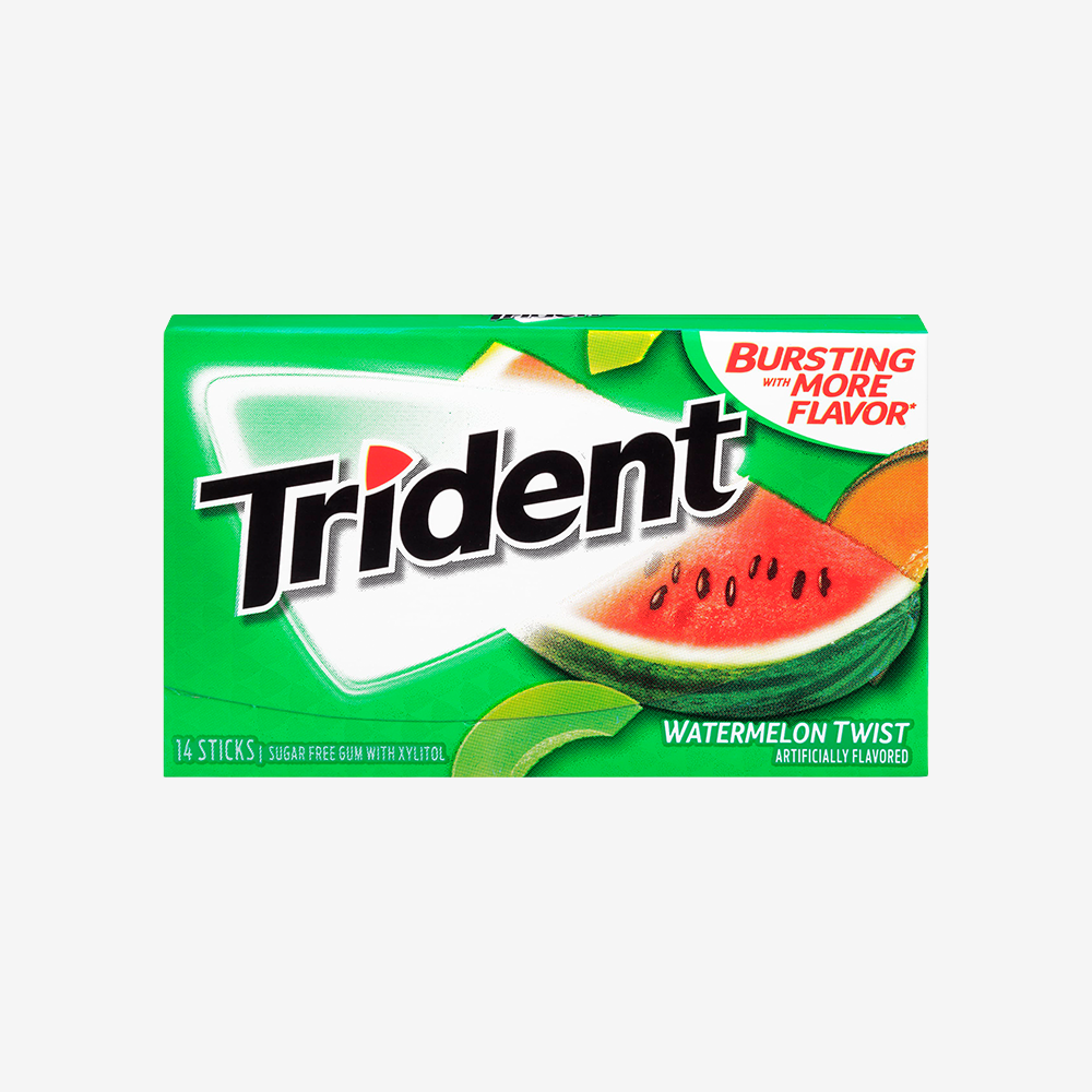 Chicles sin Azúcar Sandía Trident 26 g