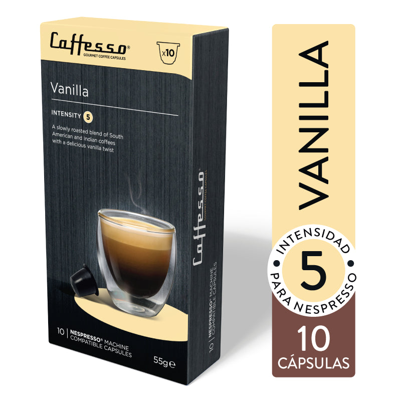 Cápsulas de Café Vainilla para Nespresso Caffesso 55 g