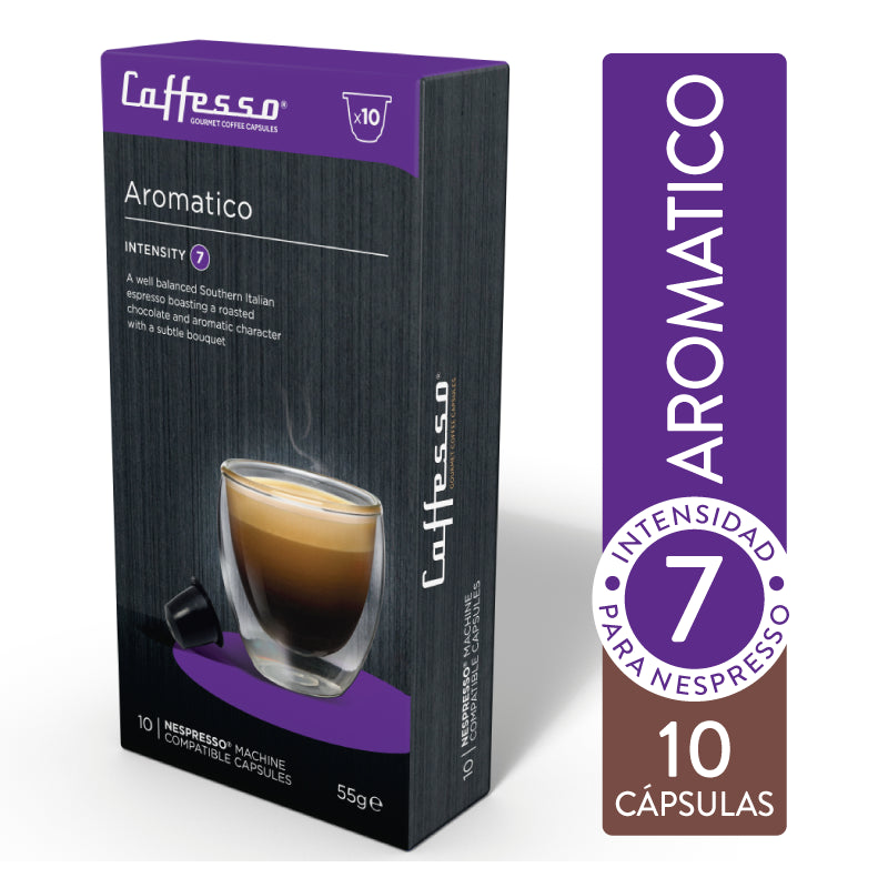 Cápsulas de Café Aromático para Nespresso Caffesso 55 g