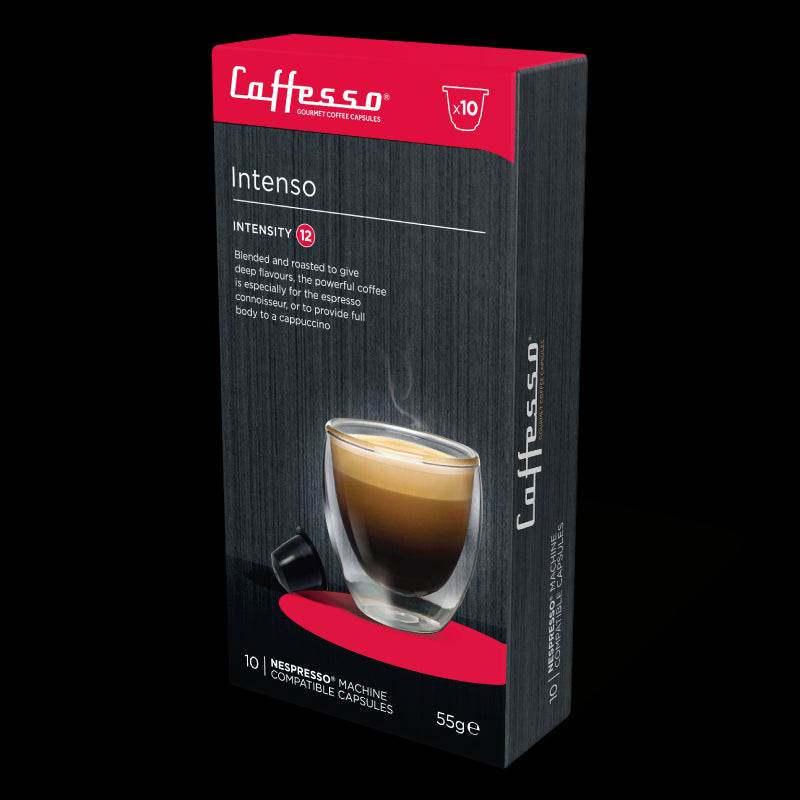 Cápsulas de Café Intenso para Nespresso Caffesso 55 g