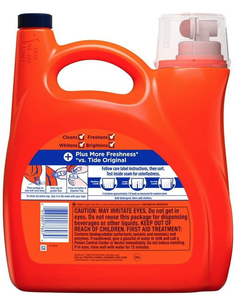 Detergente Líquido con Downy Tide 4.43 L