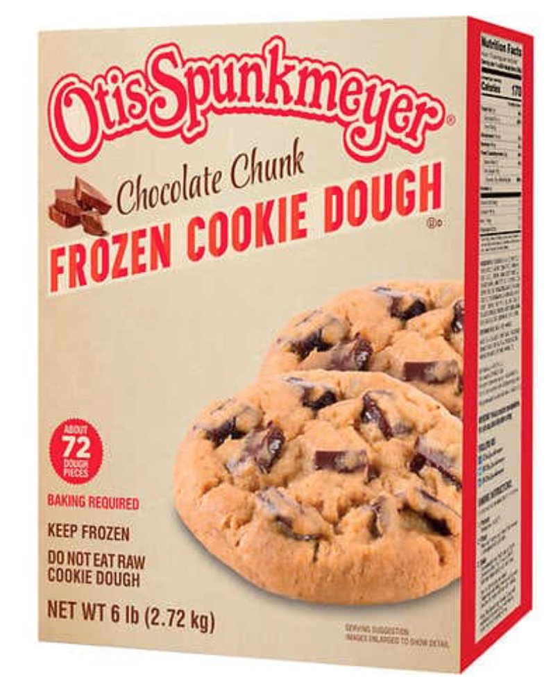 Masa Galletas con Chips de Chocolate Otis Spunkmeyer 2.72 kg