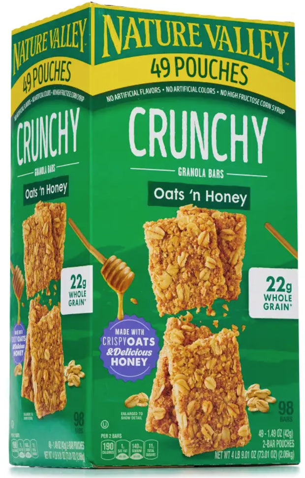 Barritas de Granola con Miel Nature Valley 49 un x 42 g