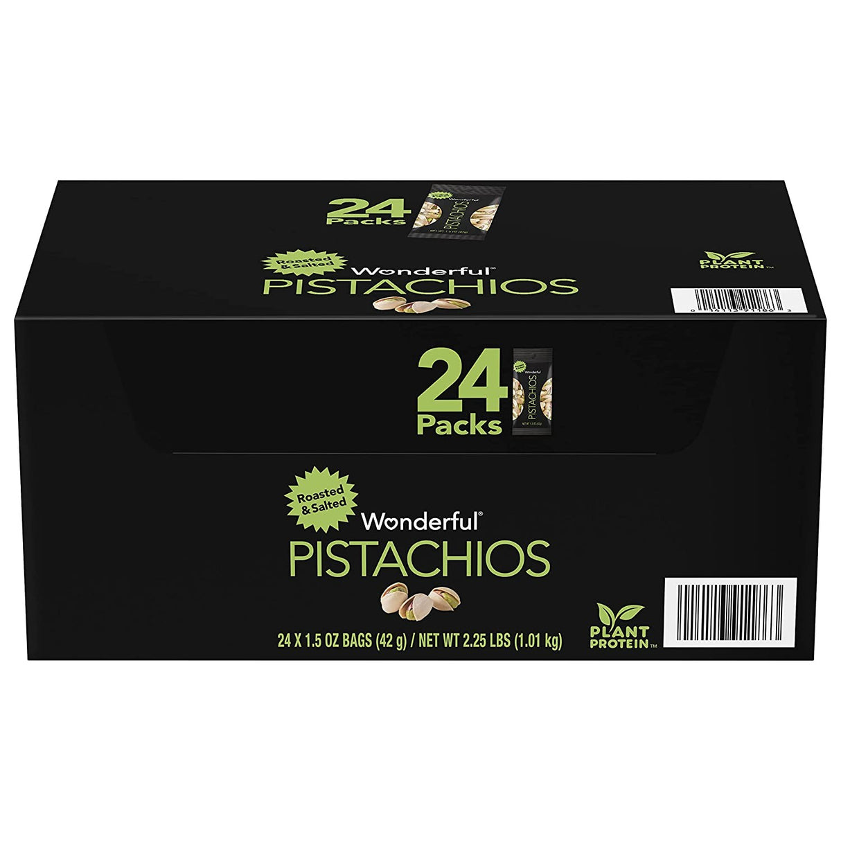 Pistachos Salados Wonderful 24 un x 42 g