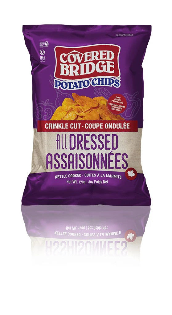 Papas Fritas All Dressed Covered Bridge 170 g