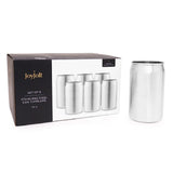 Set 6 Vasos Acero Inoxidable JoyJolt 1 un