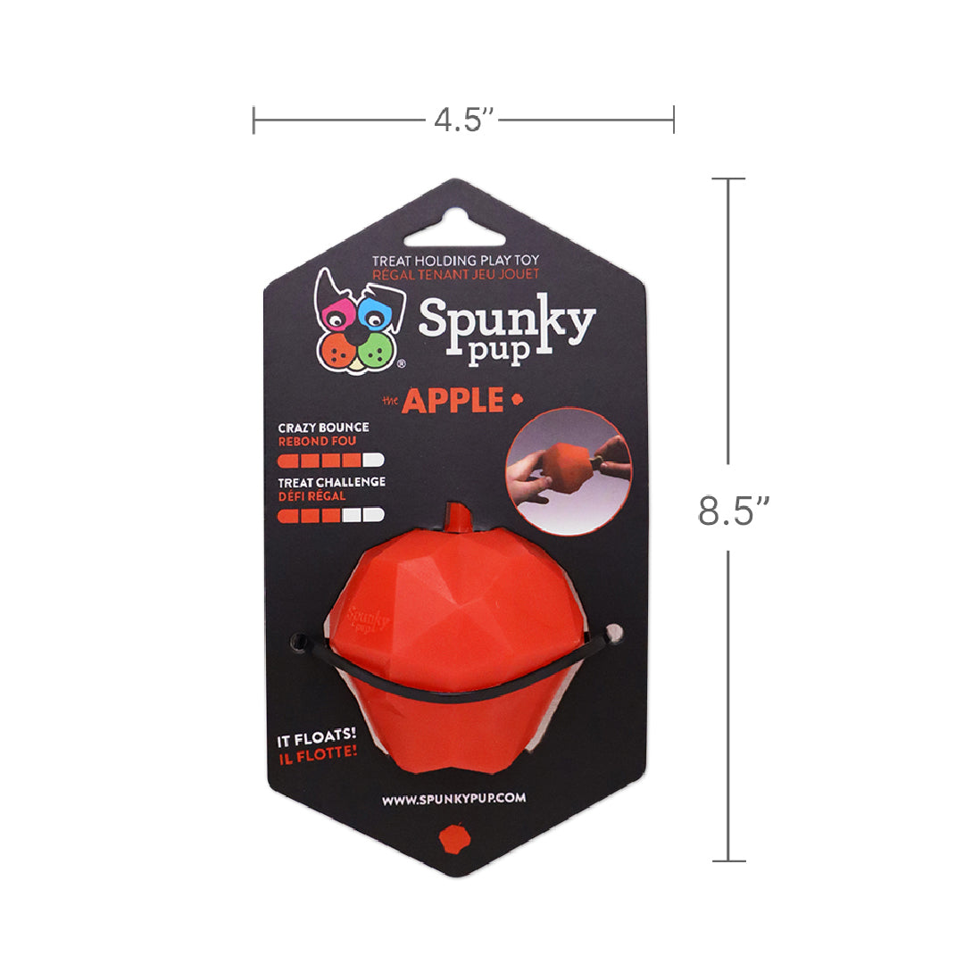 Juguete Manzana Interactivo para Perros Spunky Pup 1 un