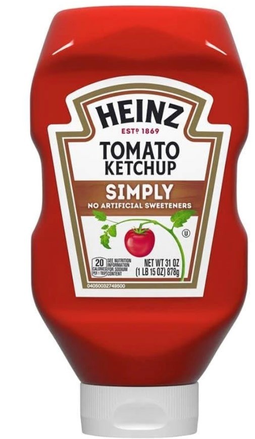 Ketchup Simply Heinz 878 g