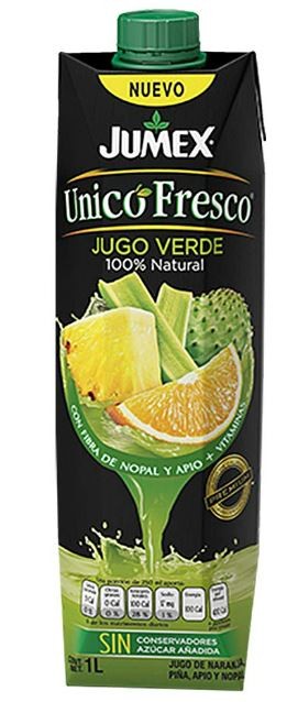 Jugo Verde Único Fresco Jumex 1 L