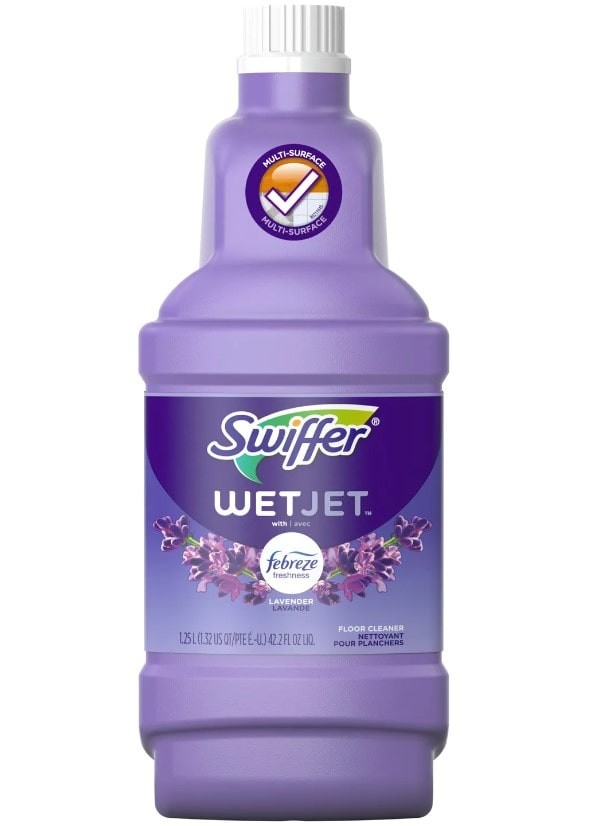 Limpiador Piso Multisuperficie Lavanda WetJet Swiffer 1.25 L