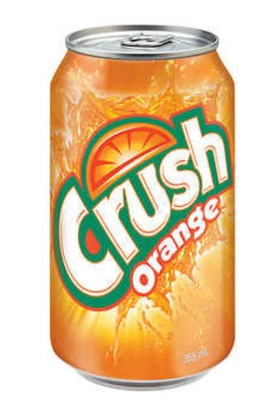 Bebida Naranja Lata Crush 355 ml