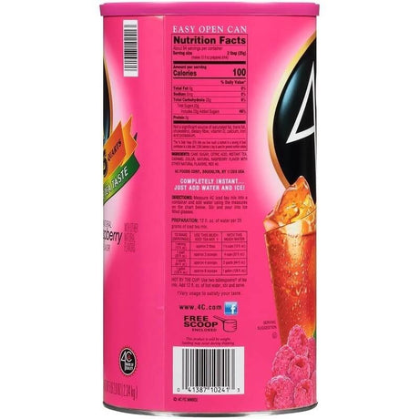 Té Helado en Polvo Frambuesa 4C 2.34 kg