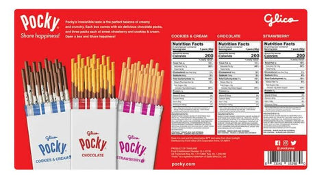 Palitos Bañados Variedad Pocky Glico 12 un x 40 g