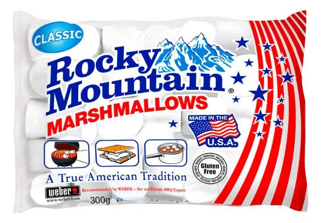 Marshmallow Clásico Rocky Mountain 300 g