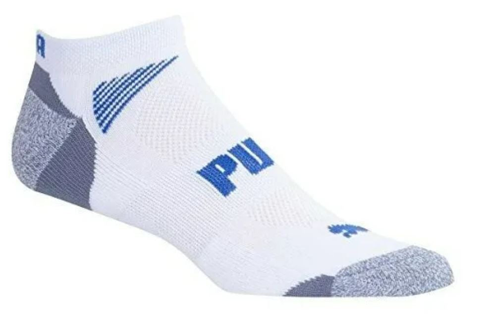 Calcetines Hombre Blanco Gris Puma 10 un