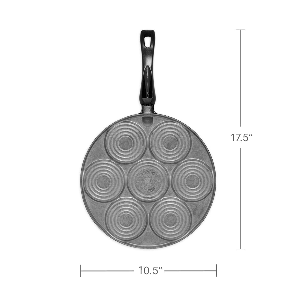 Plancha Pancakes Copos de Nieve 26 cm Nordicware 1 un