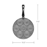 Plancha Pancakes Copos de Nieve 26 cm Nordicware 1 un