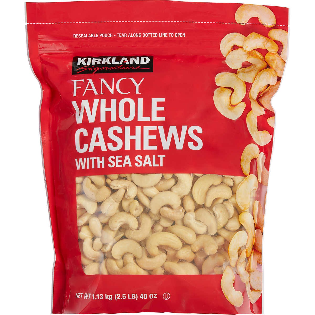 Castañas de Cajú Premium Kirkland 1.13 kg