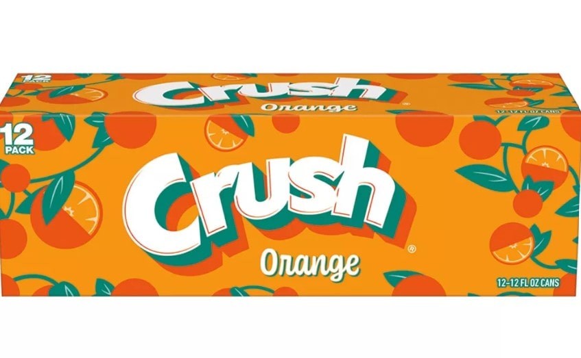 Bebida Lata Orange Crush 12 un x 355 ml