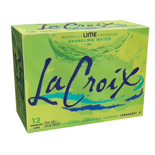 Agua Saborizada con Gas Lima LaCroix 12 un x 355 ml