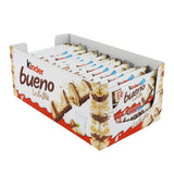 Barras de Chocolate Blanco Bueno Kinder 20 un x 39 g