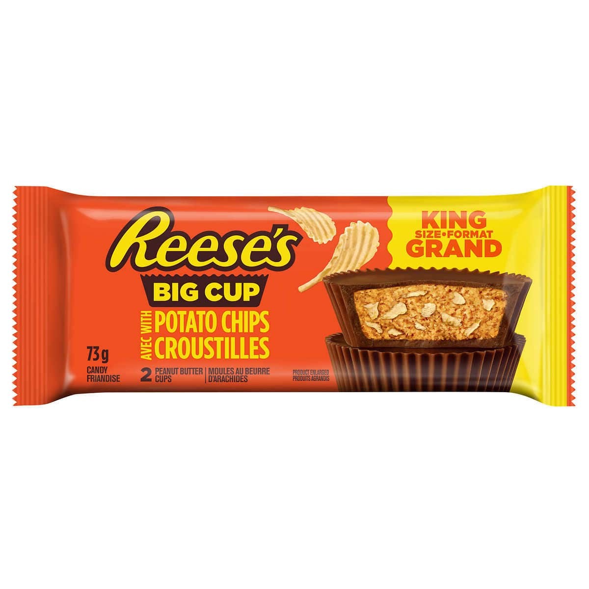 Chocolates Big Cup con Papas Fritas Reese's 16 un x 73 g