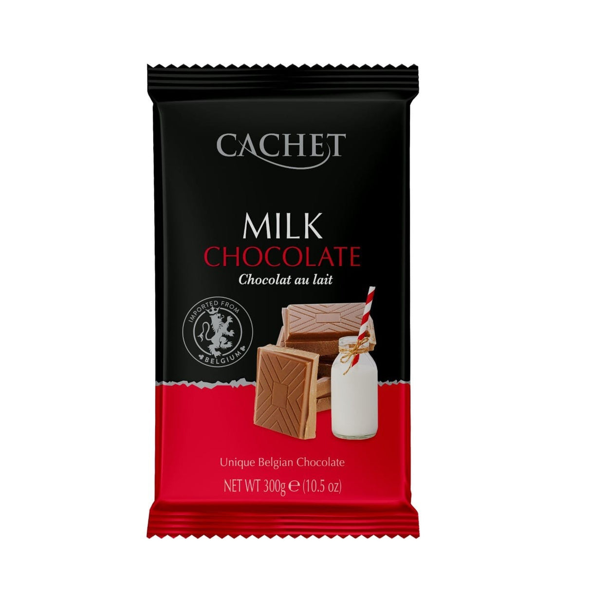 Barra Chocolate Leche 32 Cacao Cachet 300 g