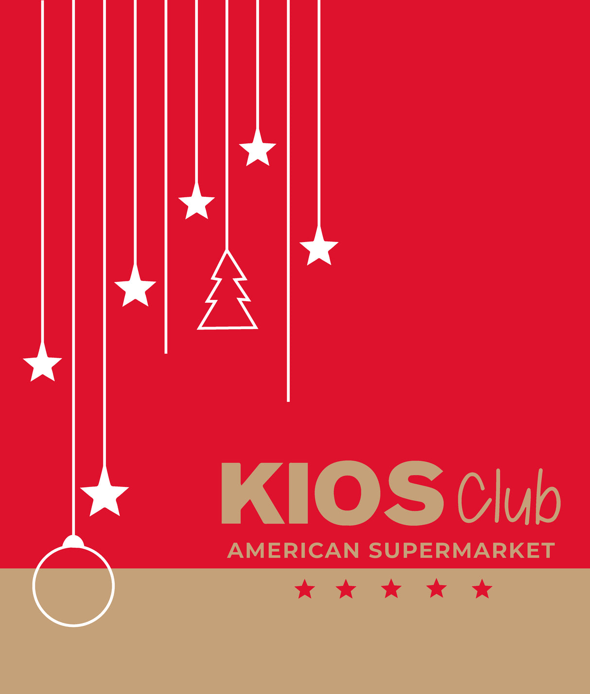 Bolsa Navidad KiosClub Grande