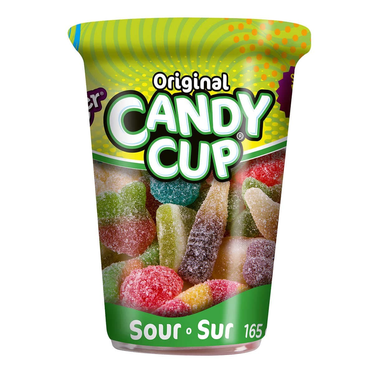 Gomitas Ácidas Candy Cup Huer 165 g