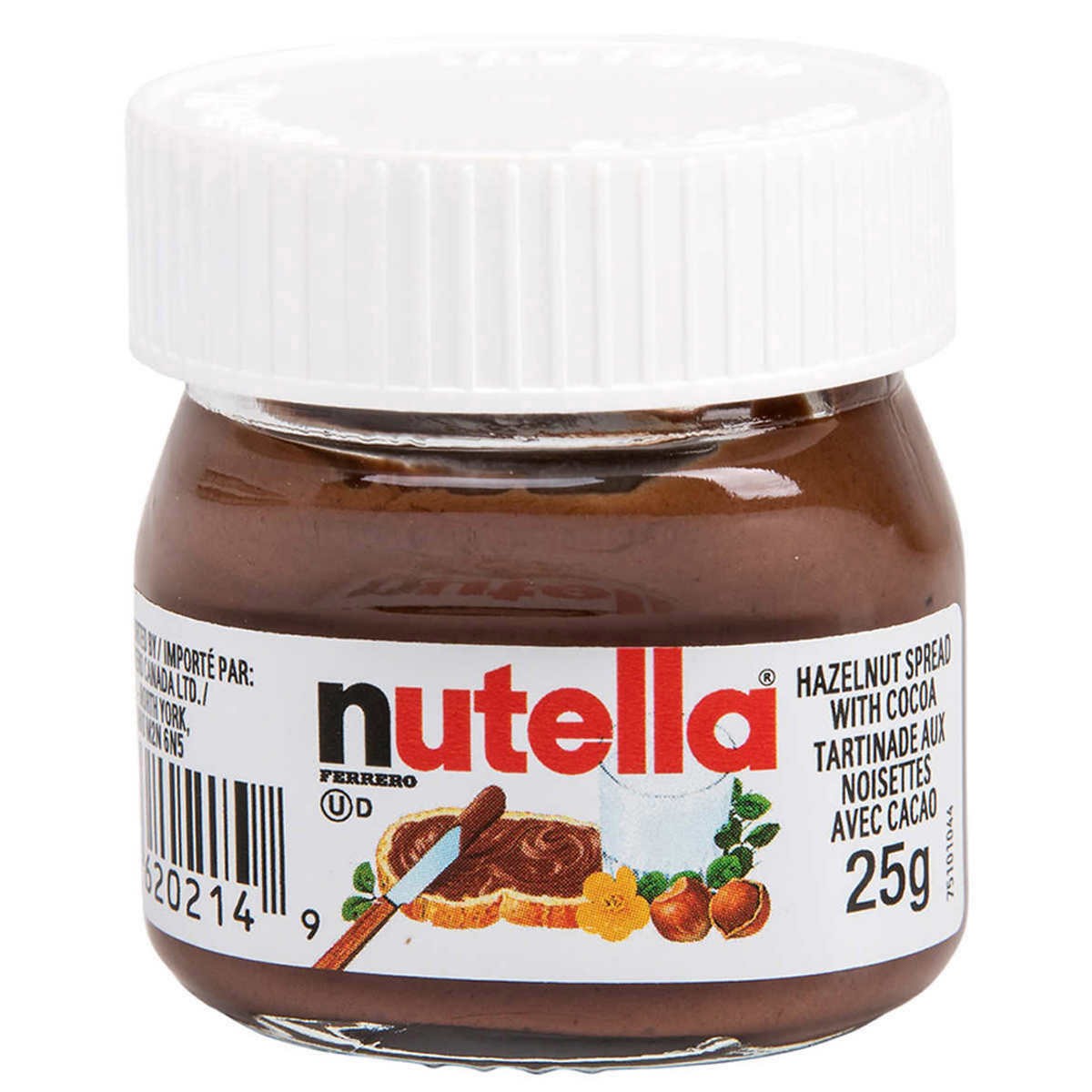 Crema Avellanas con Cocoa Mini Nutella 25 g