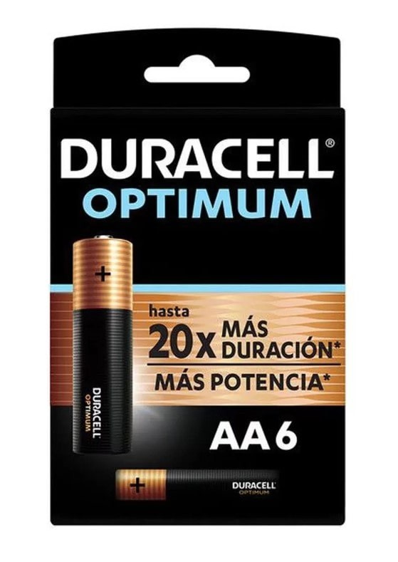 Pila Optimum AA6 Duracell 6 un