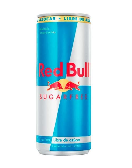 Bebida Energética sin Azúcar Red Bull 250 ml