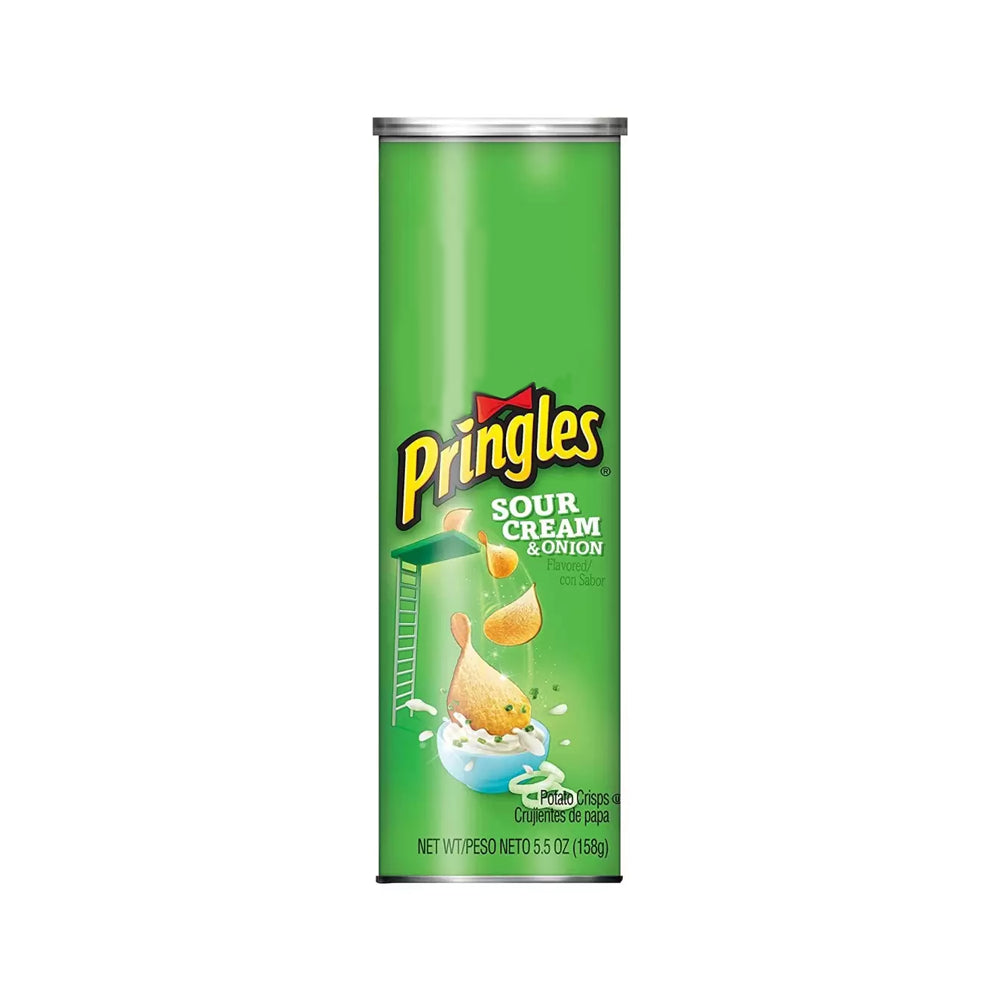 Papas Fritas Cebolla y Crema Ácida Pringles 158 g