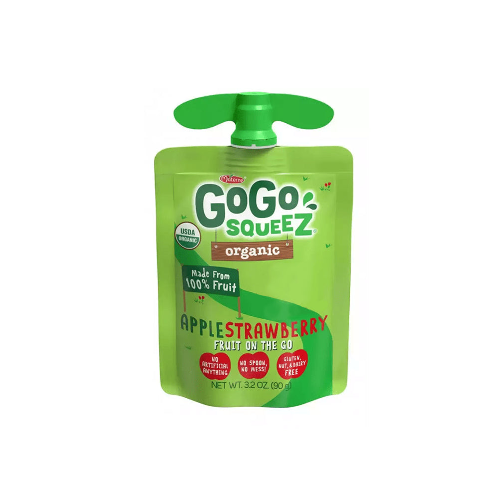 Compota Manzana-Frutilla GoGo Squeez 90 g