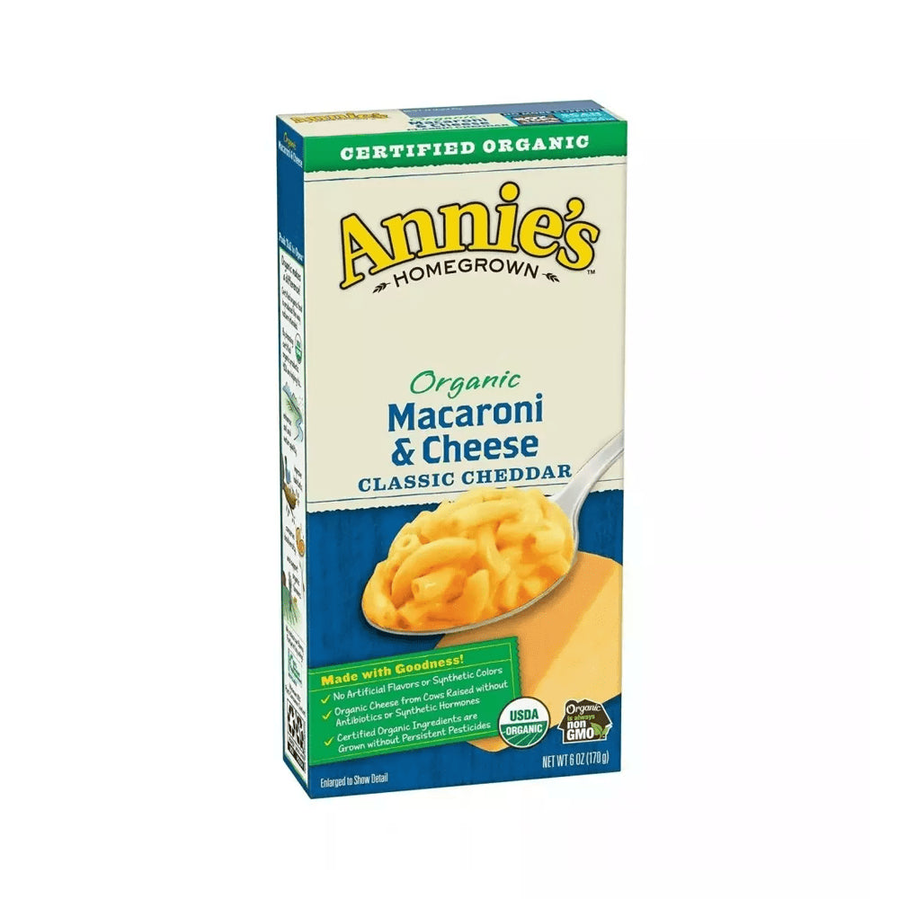 Macarrones con Queso Cheddar Annie's 170 g