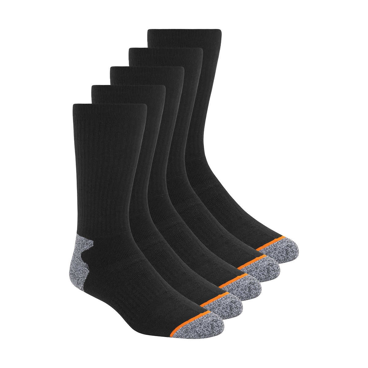 Calcetines Hombre Negro Weatherproof 5 un