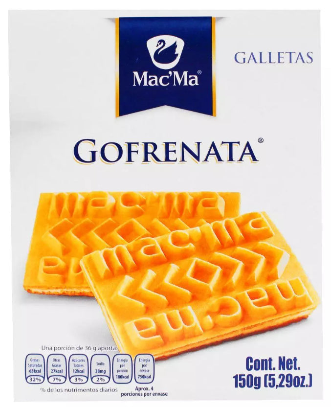 Galletas Gofrenata Mac'Ma 150 g