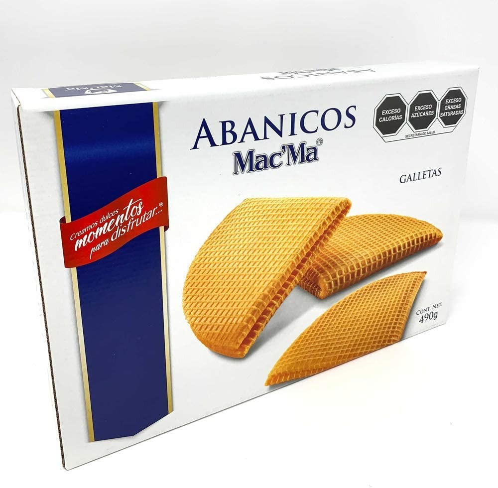 Galletas Abanico Mac'Ma 490 g