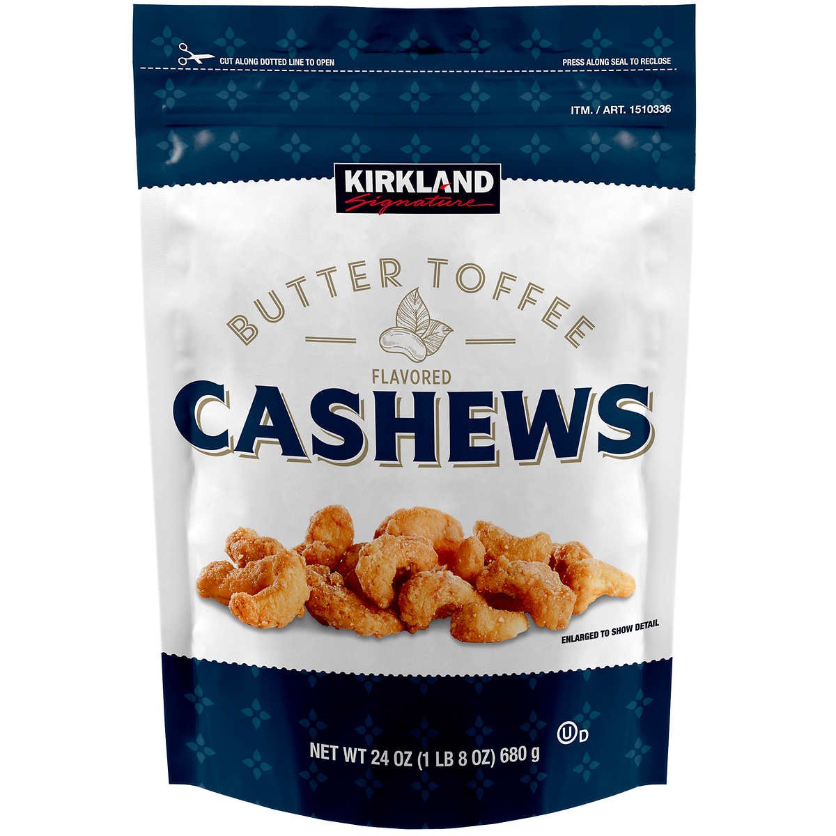 Castañas de Cajú con Toffee Kirkland 680 g