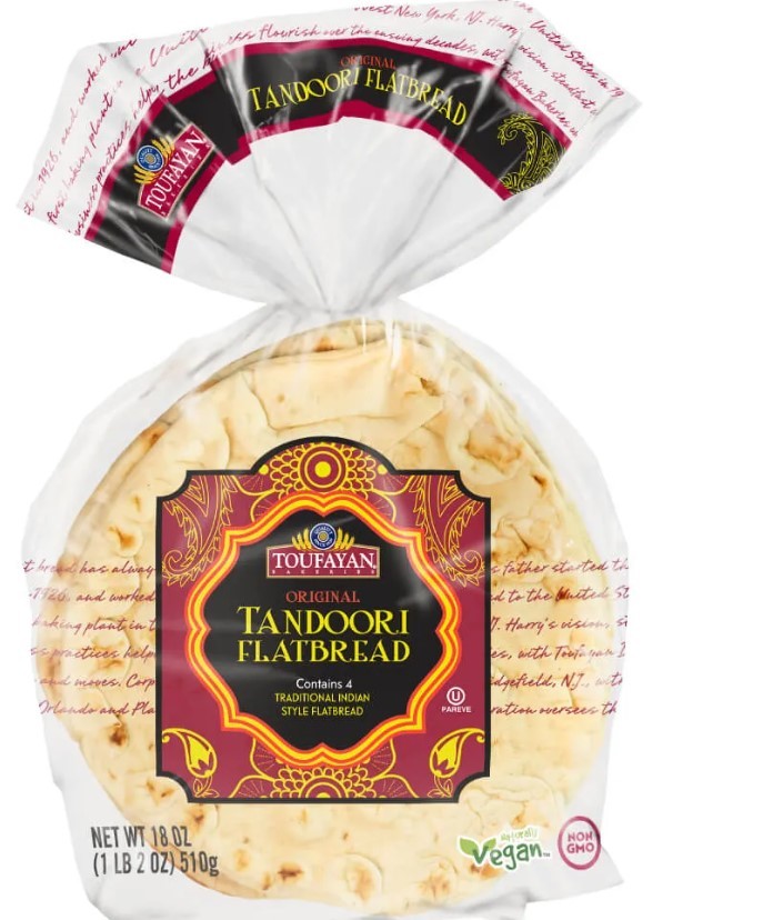 Pan Flatbread Tandoori Toufayan 510 g