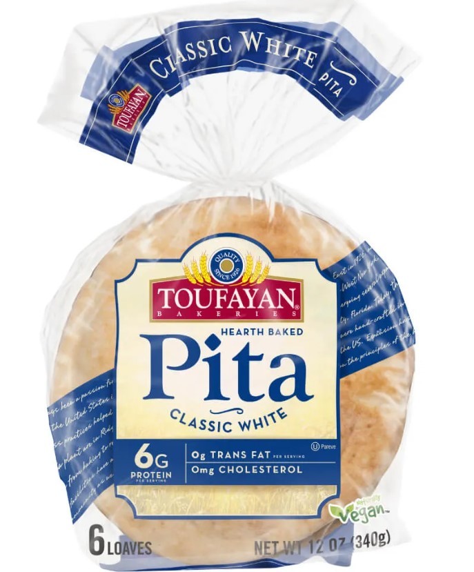 Pan Pita Blanco Toufayan 340 g