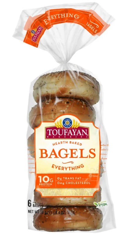 Bagels Everything Toufayan 567 g