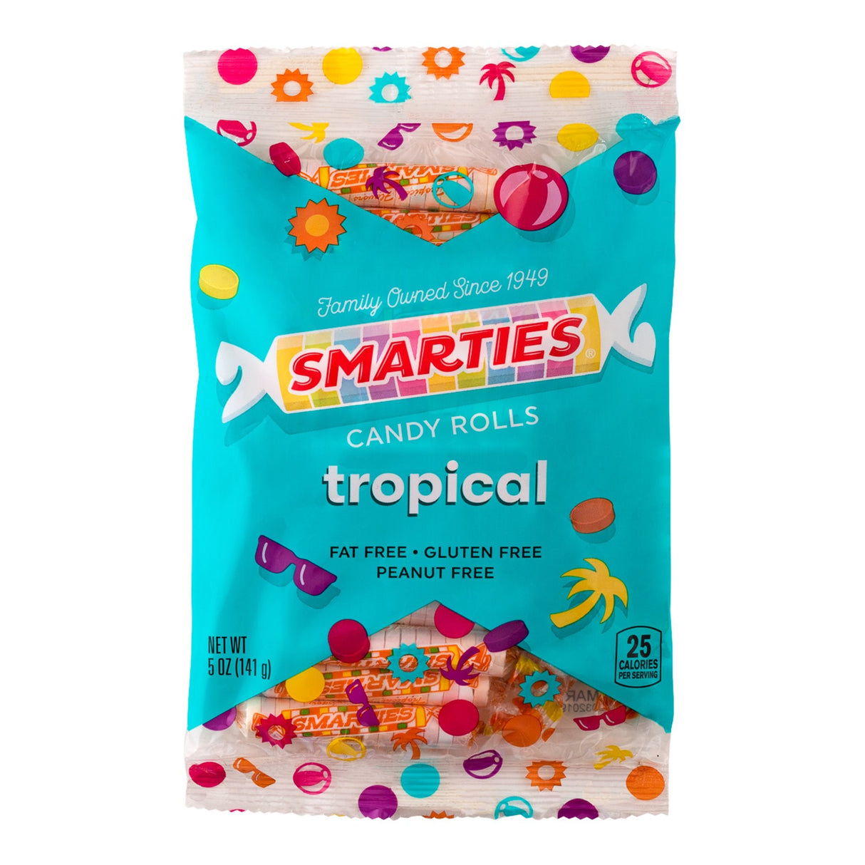 Caramelos Tropical Smarties 141 g