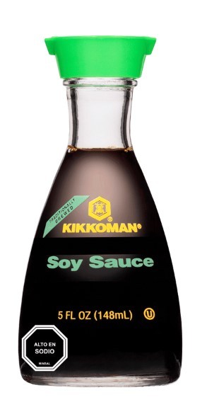 Salsa de Soya Baja en Sodio Mesa Kikkoman 148 ml